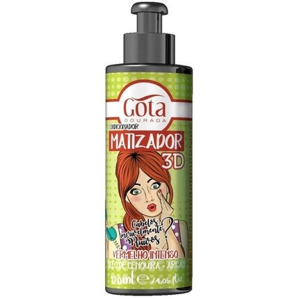 

Gota Dourada Matiseur 3D Красный Интенсивный 120мл Cabelo Ruivo Perfeito