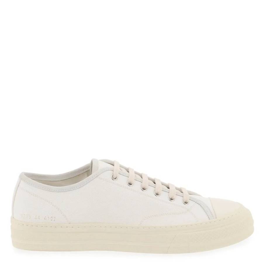 

Кроссовки Common Projects Tournament Canvas Low-Top, белый