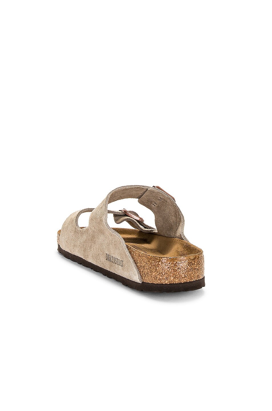 Шлепанцы мужские Arizona Soft Footbed Birkenstock, серо-коричневый — фото 3