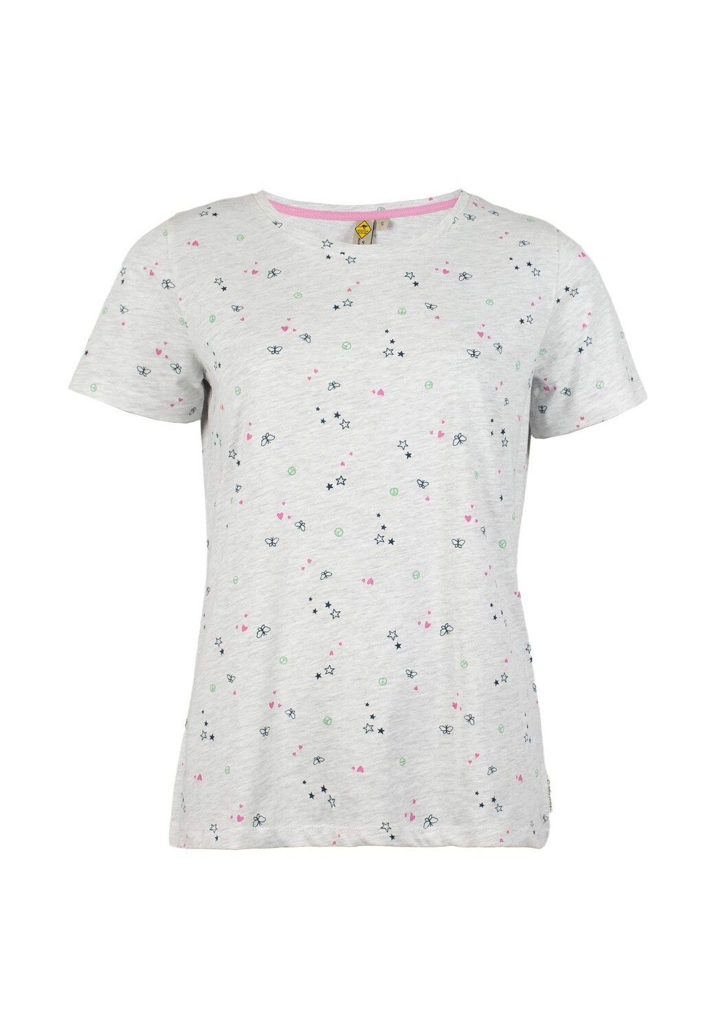 

Женская футболка Butterfly с круглым вырезом и принтом ROADSIGN australia, белый