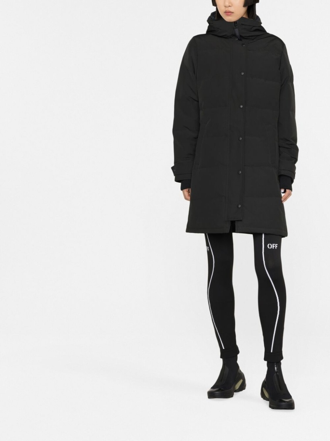 Canada Goose парка Shelbourne Reset, черный — фото 2