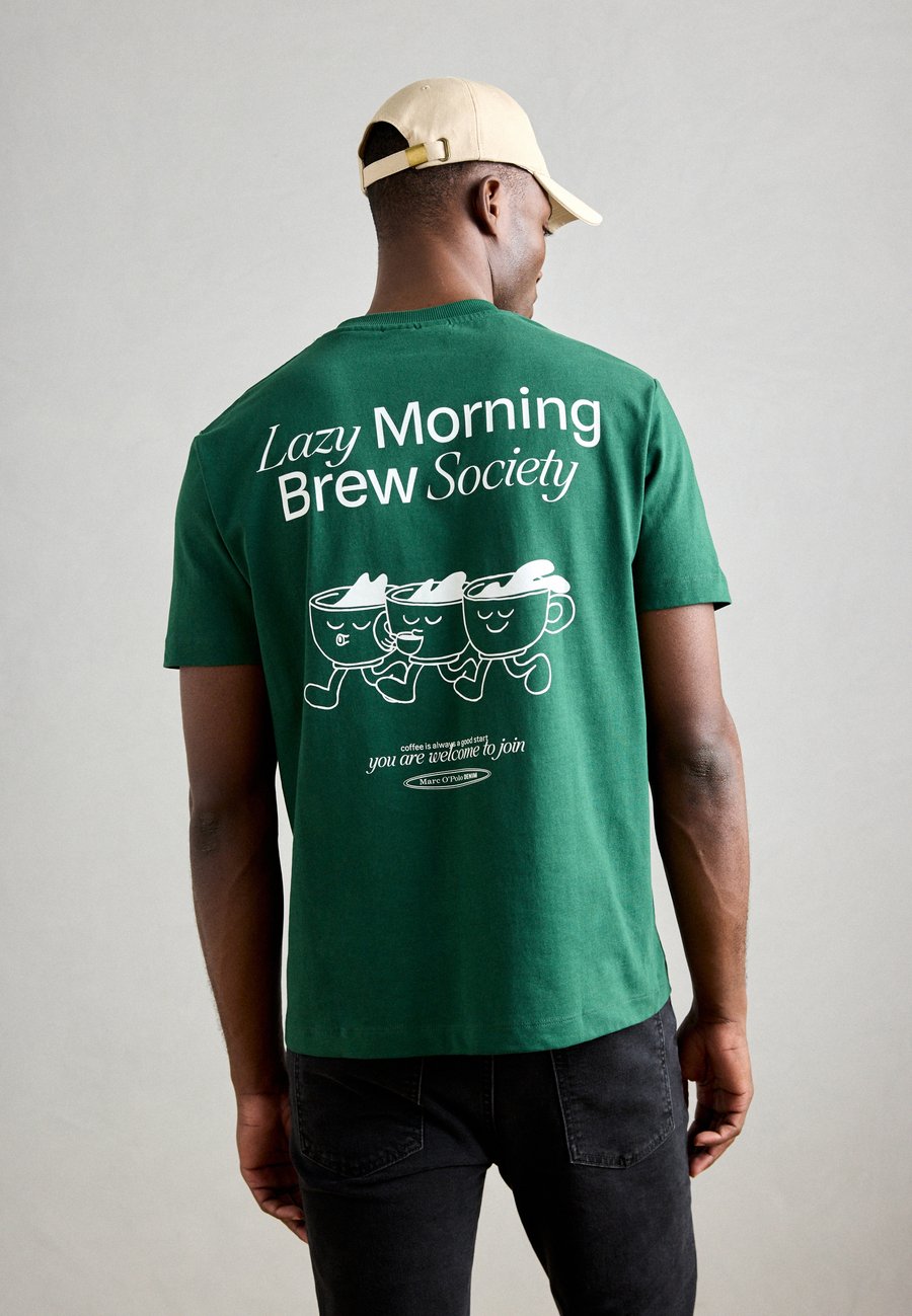 

Футболка Marc O'Polo DENIM CREWNECK WITH BACKPRINT, Green