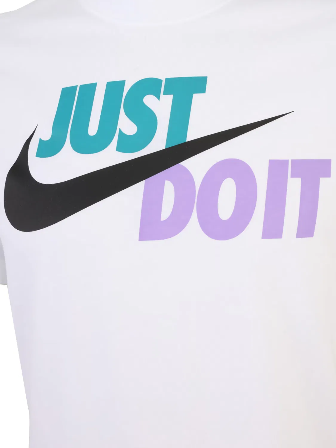 Футболка прямого кроя 'Swoosh' Nike Sportswear, White — фото 3