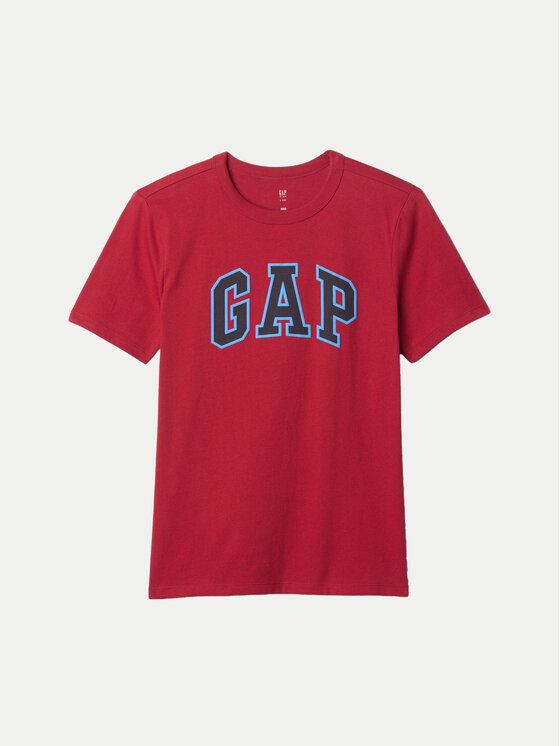 

Футболка обычного кроя 605364 Gap, красный
