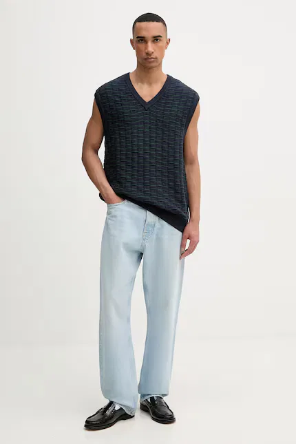 Свитер с v-образным вырезом Skyline Sweater Vest Levi's, синий — фото 2