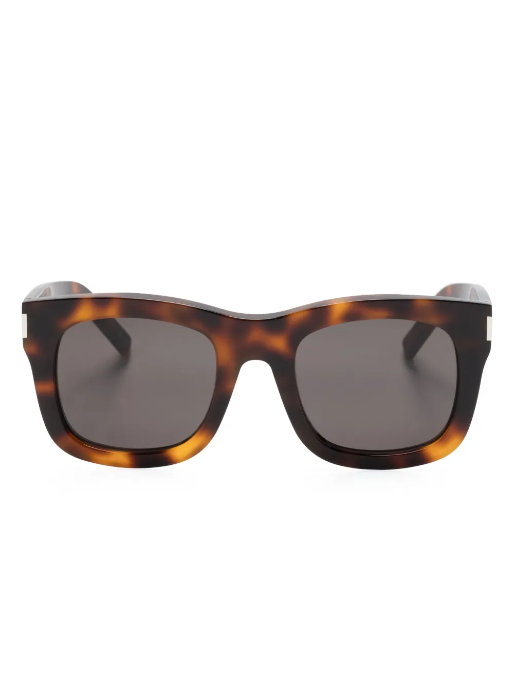 

Солнцезащитные очки SL 650 Monceau в квадратной оправе SAINT LAURENT, коричневый