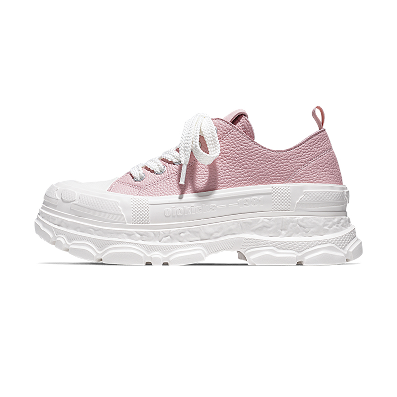 

SALAXI Низкие повседневные кроссовки унисекс розовые, цвет Pink