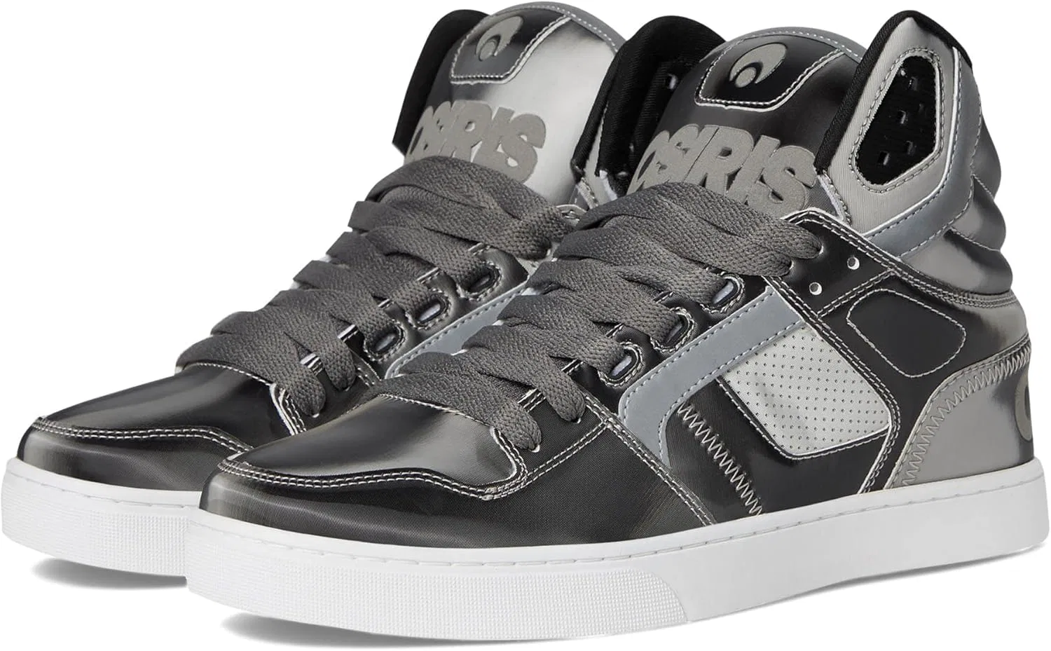 Кроссовки мужские Osiris, цвет Silver/Black/Holo