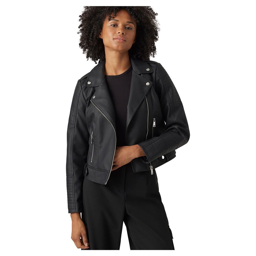 

Куртка Vero Moda Ramon Leather, черный