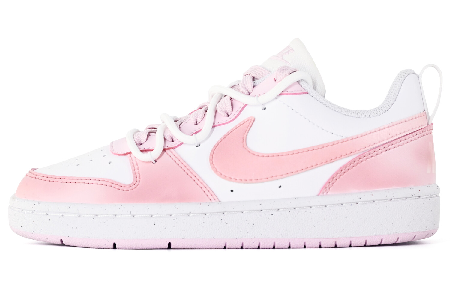 

Кроссовки Nike Court Borough 2 Skateboarding Shoes Women's Low-top White/Pink, розовый