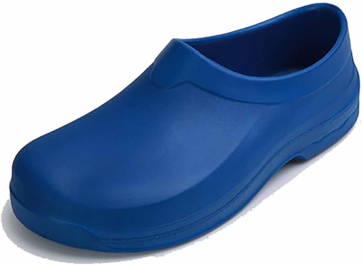 

Мужские кухонные ботинки шеф-повара, водонепроницаемая обувь для работы на кухне, слипоны для ресторана, удобная рабочая обувь, противоскользящие кроссовки Gvgkrtkuy, синий