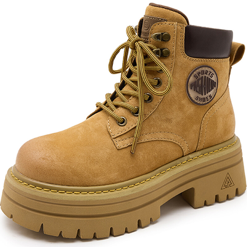 

Ботинки Martin Boot женские Zhengran, желтый