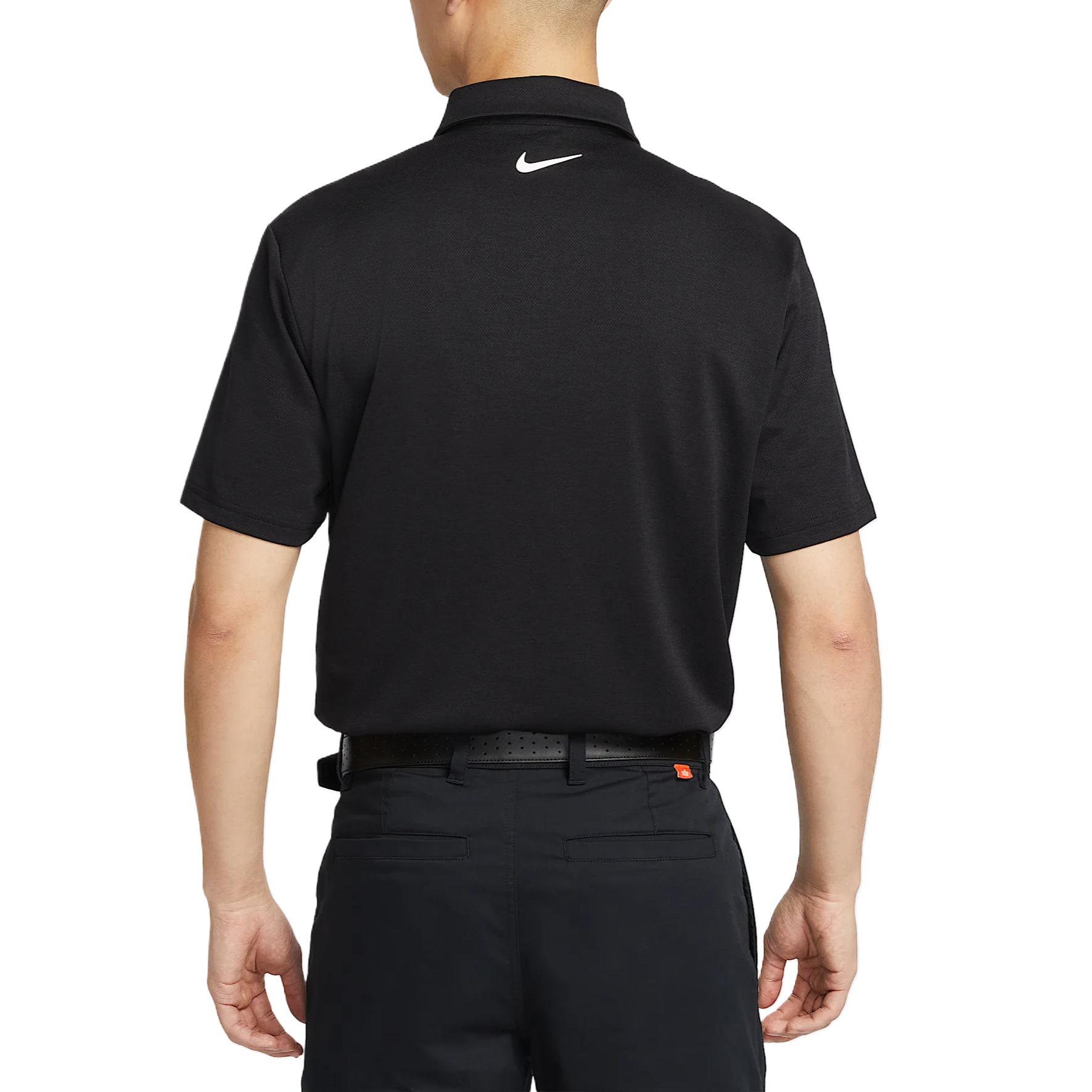 Nike Футболка Dri Fit мужская Black/Black/White — фото 2