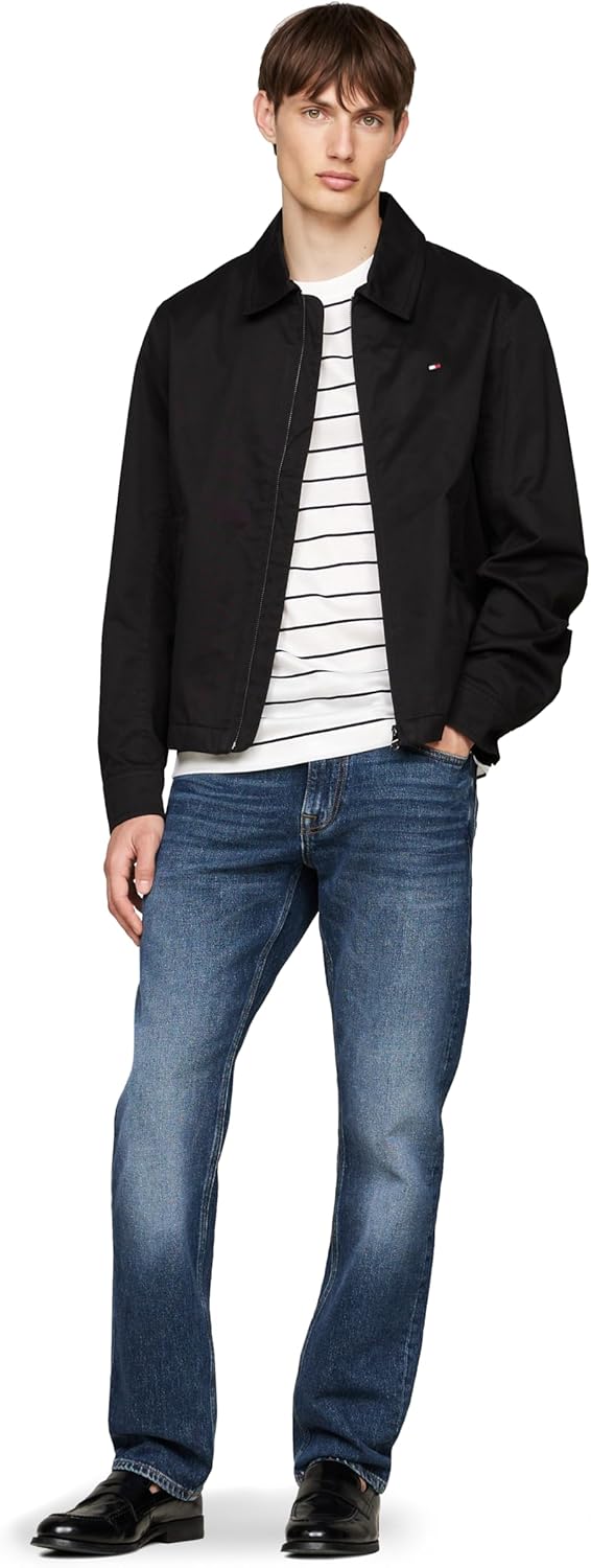 Легкая мужская куртка Tommy Hilfiger из хлопка Ivy, Black — фото 4