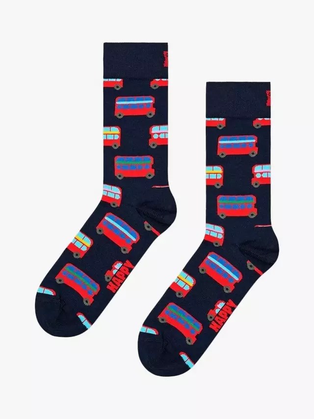 

Носки Happy Socks London Bus 1 шт, цвет navy/multi