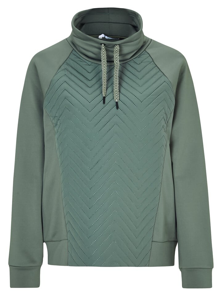 

Флисовый пуловер Ziener Fleece Jaora, зеленый