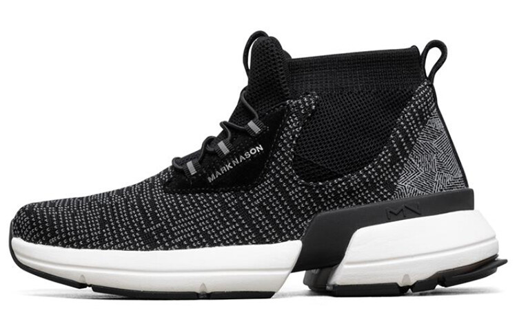 

Раздельные летние туфли женские средней высоты черные/белые/серые Skechers