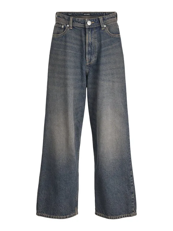Джинсы прямого кроя jjiron jjoriginal Jack & Jones Junior, Blue Denim — фото 4