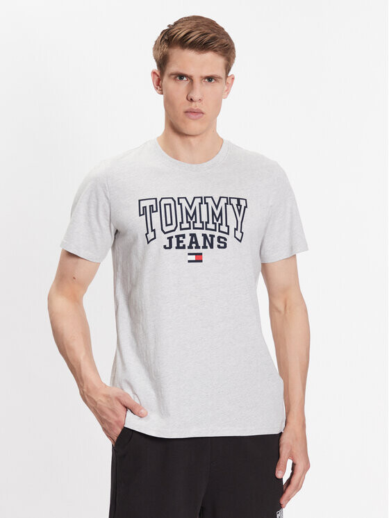 

Футболка стандартного кроя Tommy Jeans, серый