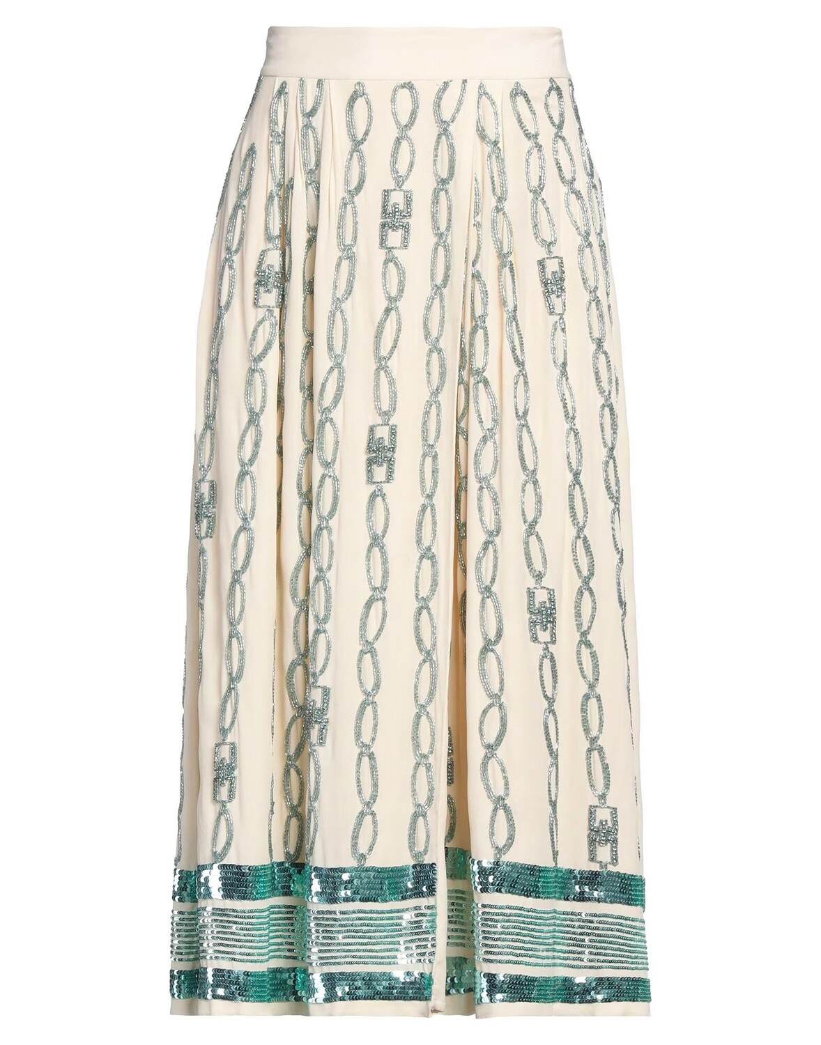 

Юбка Elisabetta Franchi, кремовый