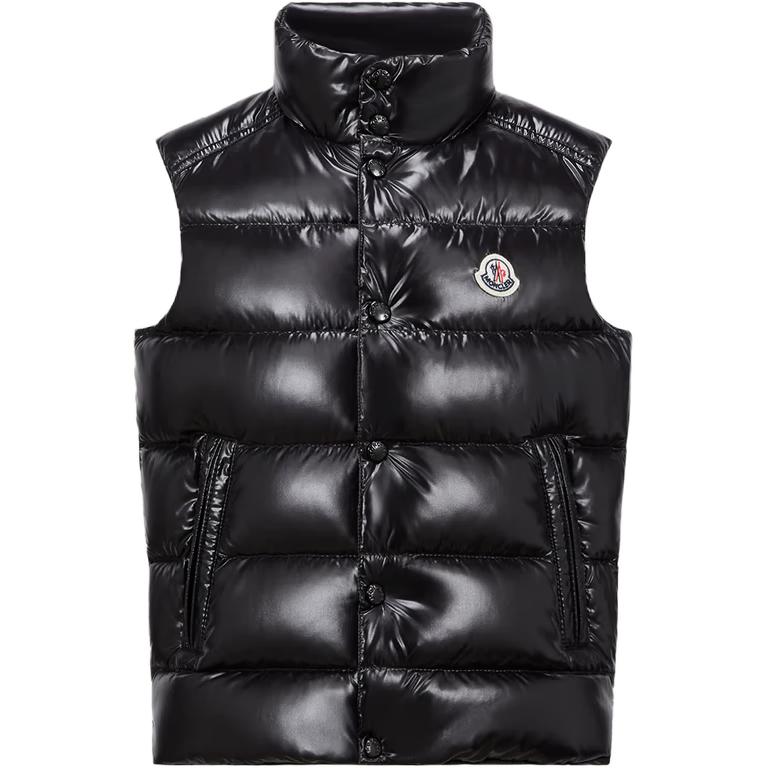 Moncler Пуховик Tib Down Gilet Black детский