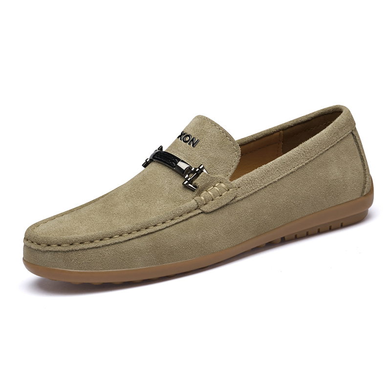 LEXON Мужские повседневные кеды низкие хаки, цвет Khaki — фото 4