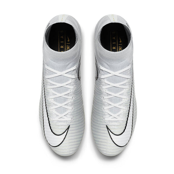 Кроссовки mercurial superfly v cr7 se fg Nike, серый — фото 4