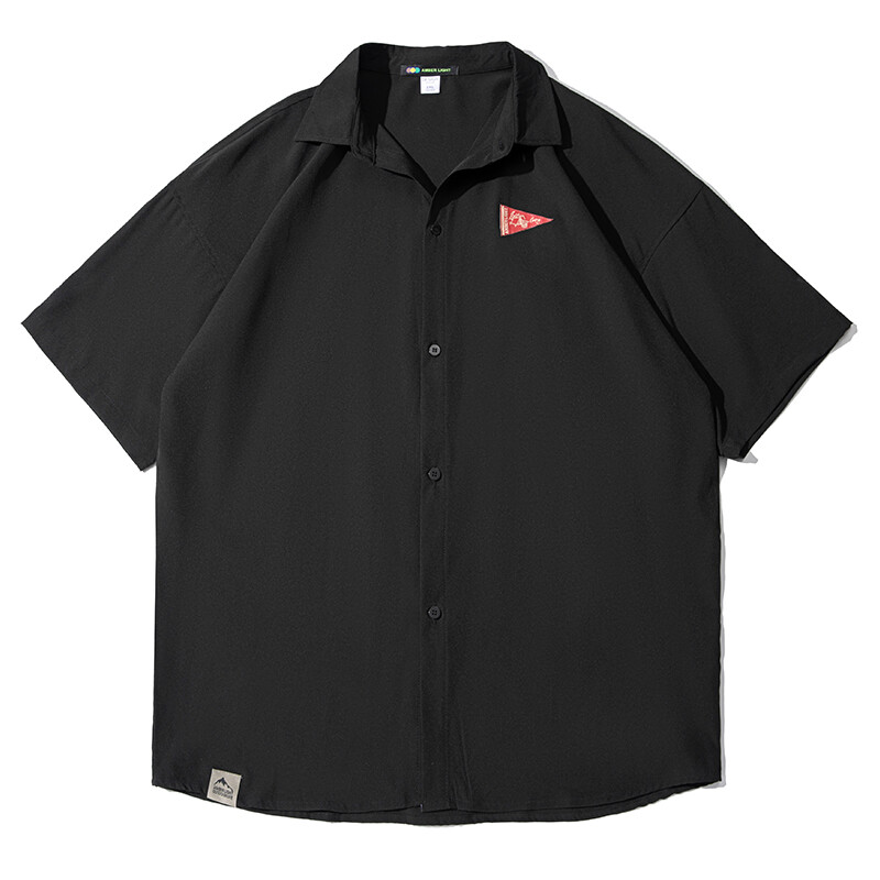 

Рубашка унисекс Amber Light, черный