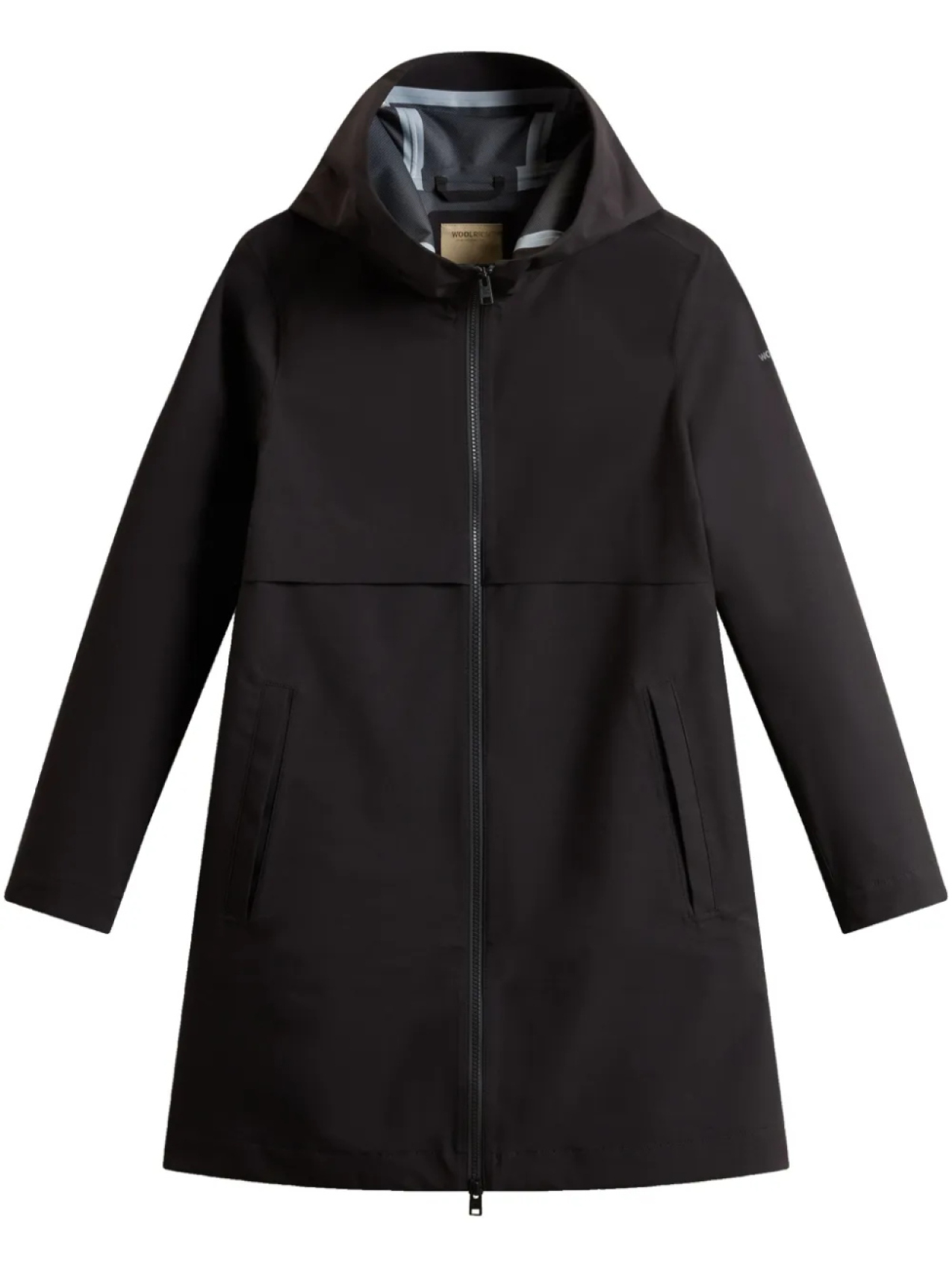 

Woolrich парка с капюшоном, черный