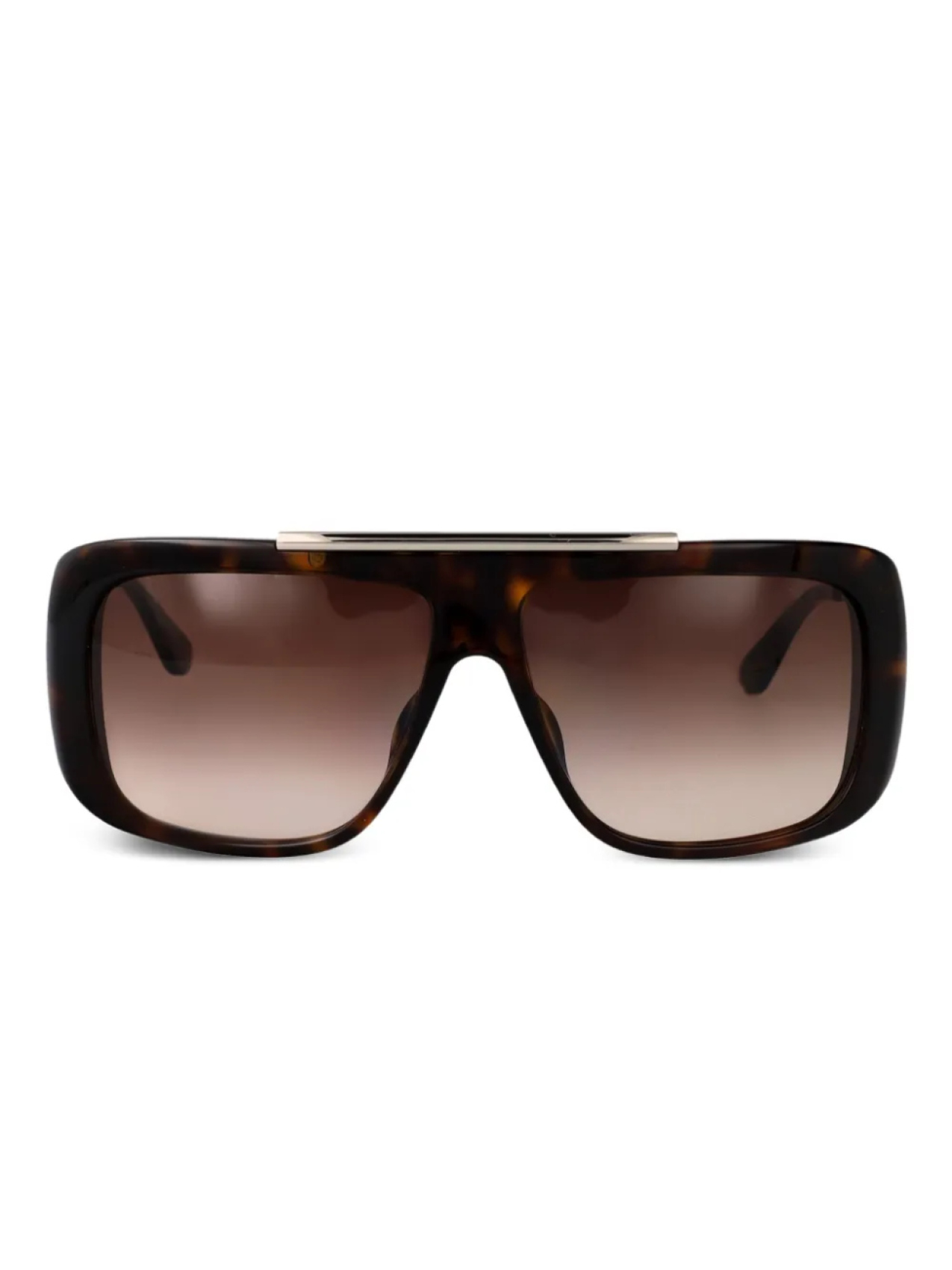 

Alexander McQueen Eyewear oversized square солнцезащитные очки, серый