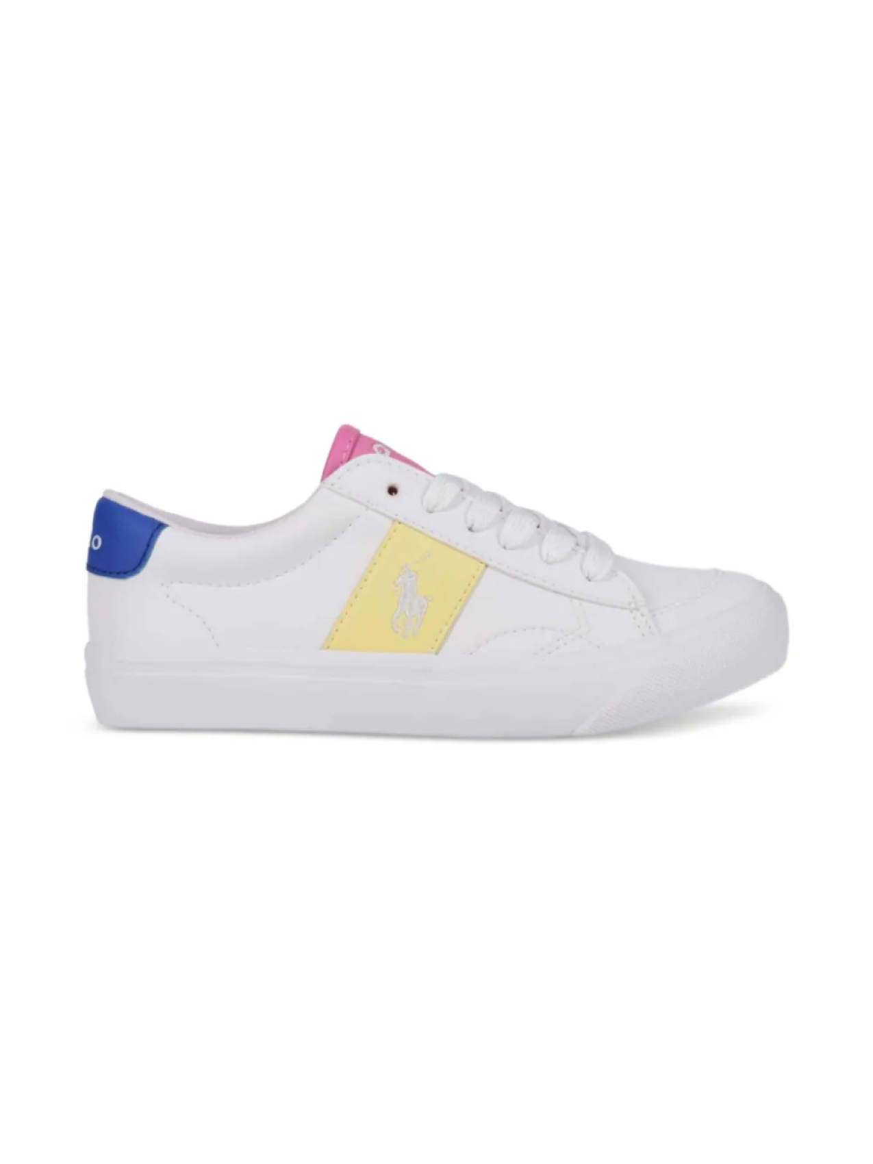 

Кроссовки с логотипом POLO RALPH LAUREN KIDS, белый