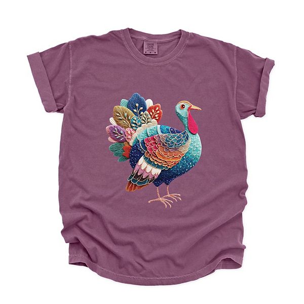 

Футболка с принтом в стиле пэчворк Turkey, женская, окрашенная в готовом виде Simply Sage Market, Berry, Зеленый, Футболка с принтом в стиле пэчворк Turkey, женская, окрашенная в готовом виде Simply Sage Market, Berry