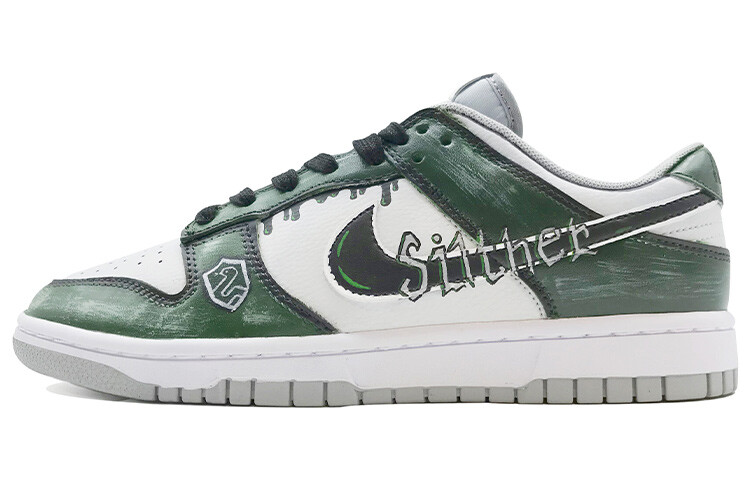 

Кроссовки Nike Dunk Skateboard Shoes Women's Low-Top Green, зеленые, Зеленый, Кроссовки Nike Dunk Skateboard Shoes Women's Low-Top Green, зеленые