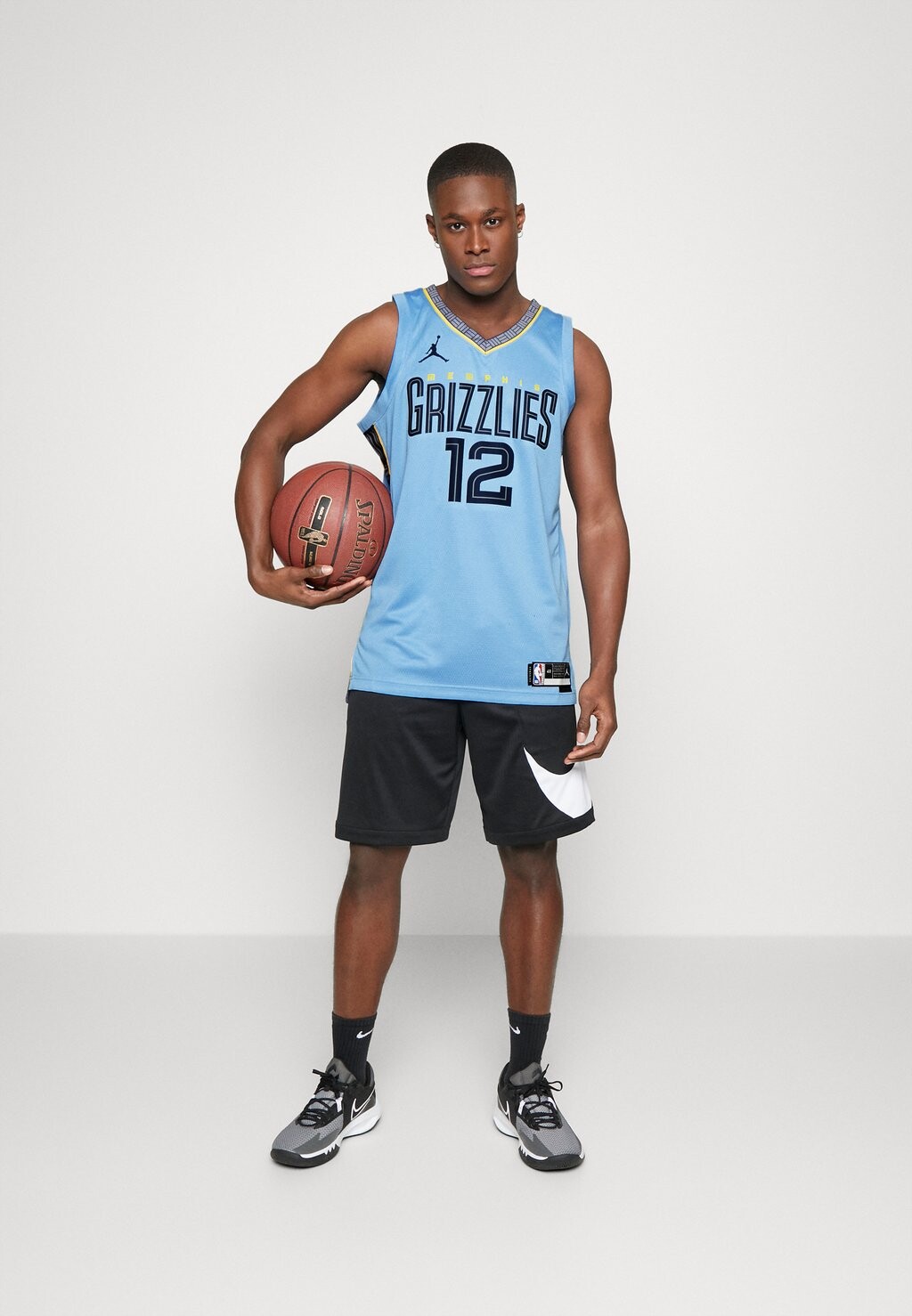 Футболка NBA JA MORANT MEMPHIS GRIZZLIES Nike, светло-синий — фото 2