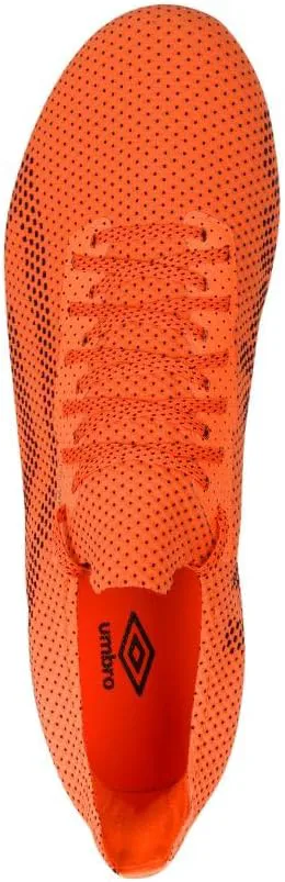 Мужские бутсы Umbro Velocita Matrix Pro FG, оранжевый/черный/белый — фото 4