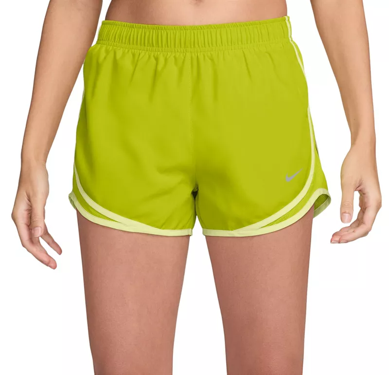

Женские шорты для бега на короткой подкладке Nike Tempo, цвет Bright Cactus