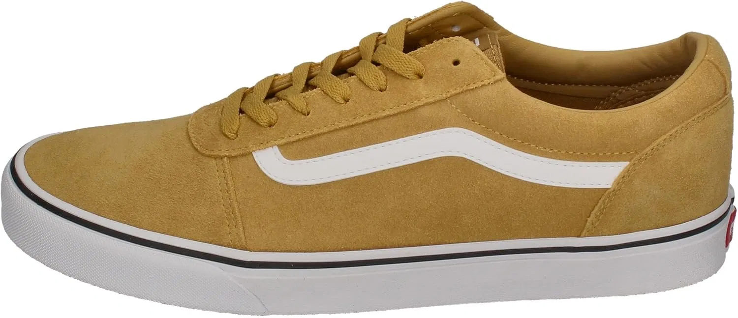 Кроссовки Vans Herren Ward Seasonal, Suede Gold White — фото 2
