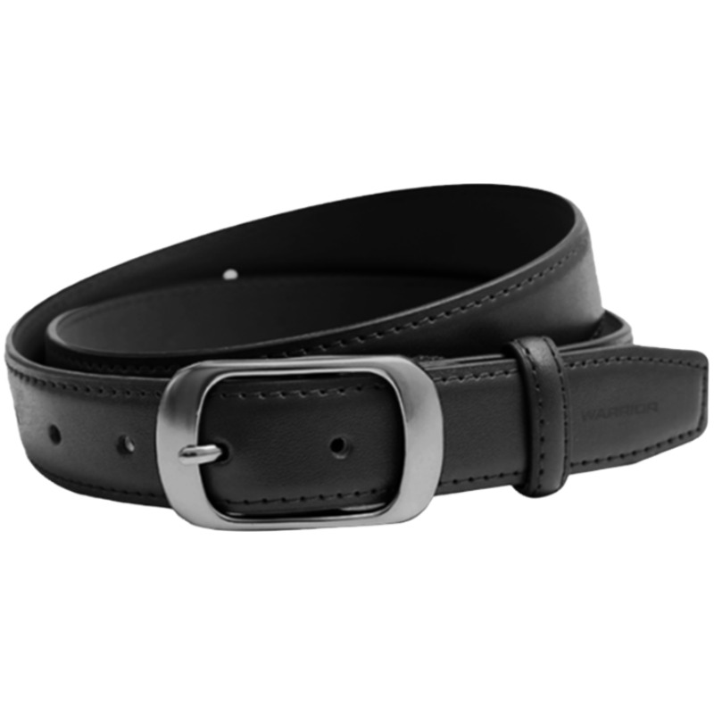 

Ремень из спилка кожи унисекс шириной 28 см WARRIOR, черный