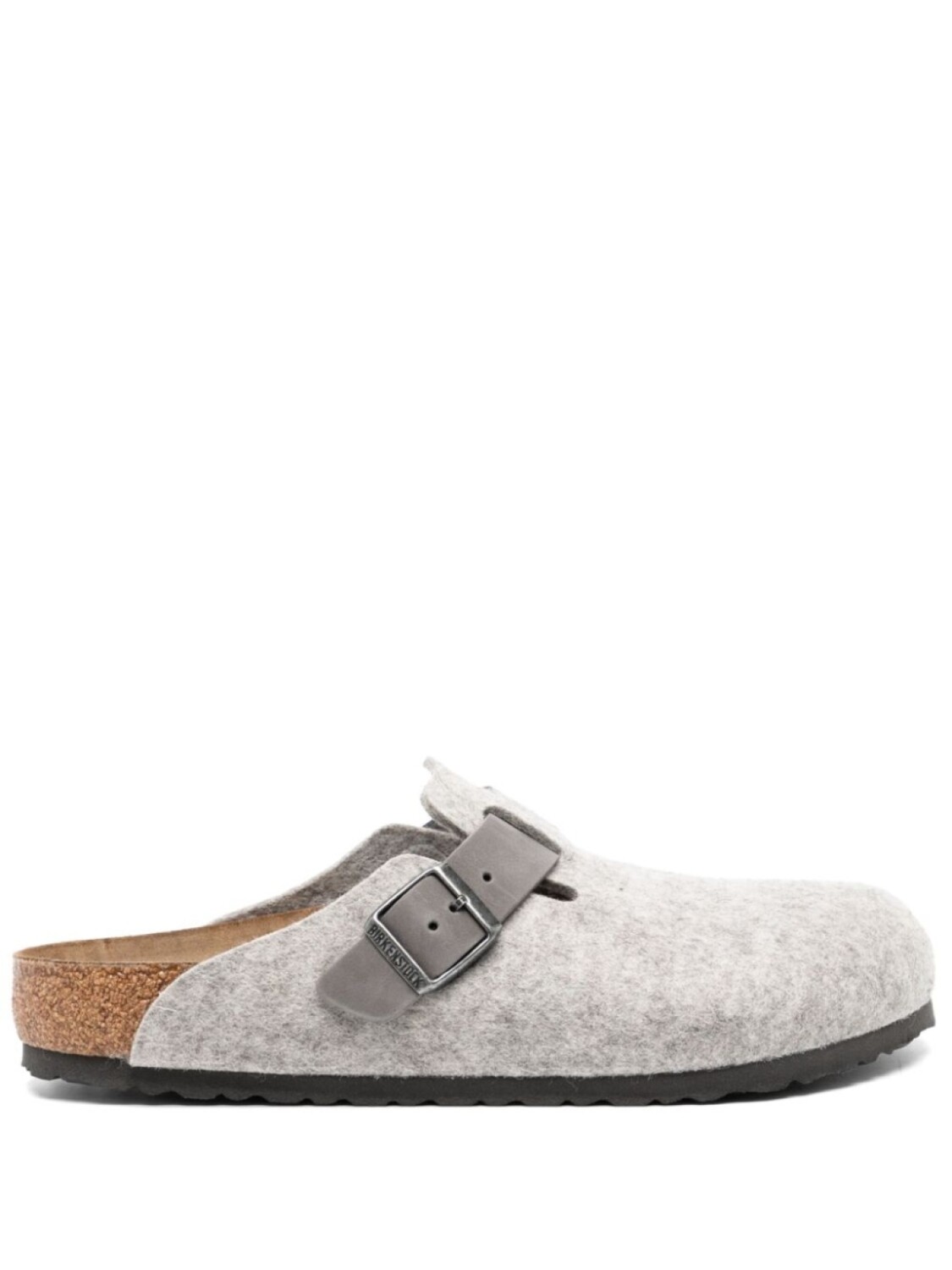 

Замшевые слиперы Boston Birkenstock, серый