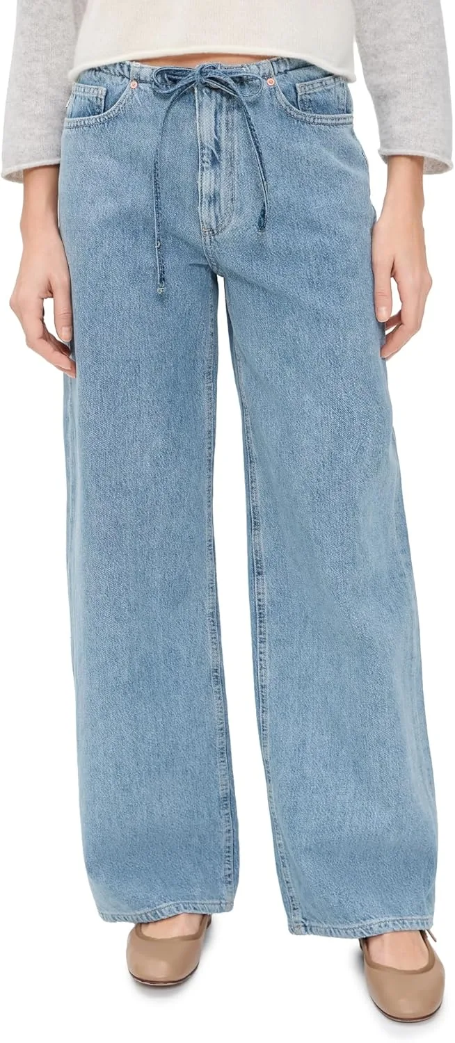 

DL1961 Женские джинсы Sienna Aura Low Slung Wide Leg Relaxed