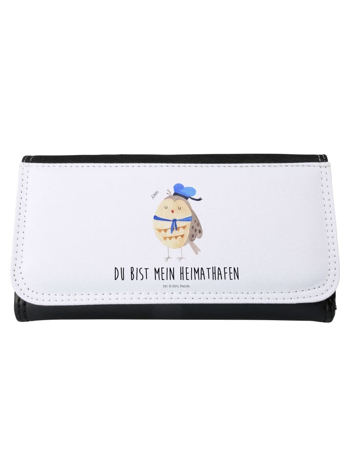 

Портмоне Mr & Mrs Panda Damen Eule Matrose, белый