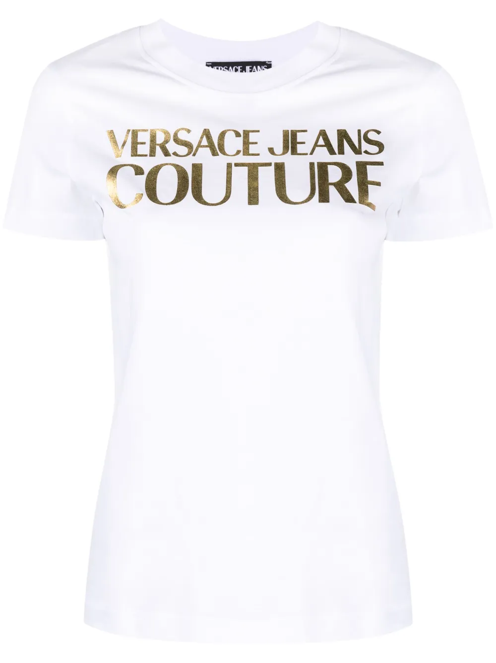 

Футболка с логотипом Versace Jeans Couture, белый