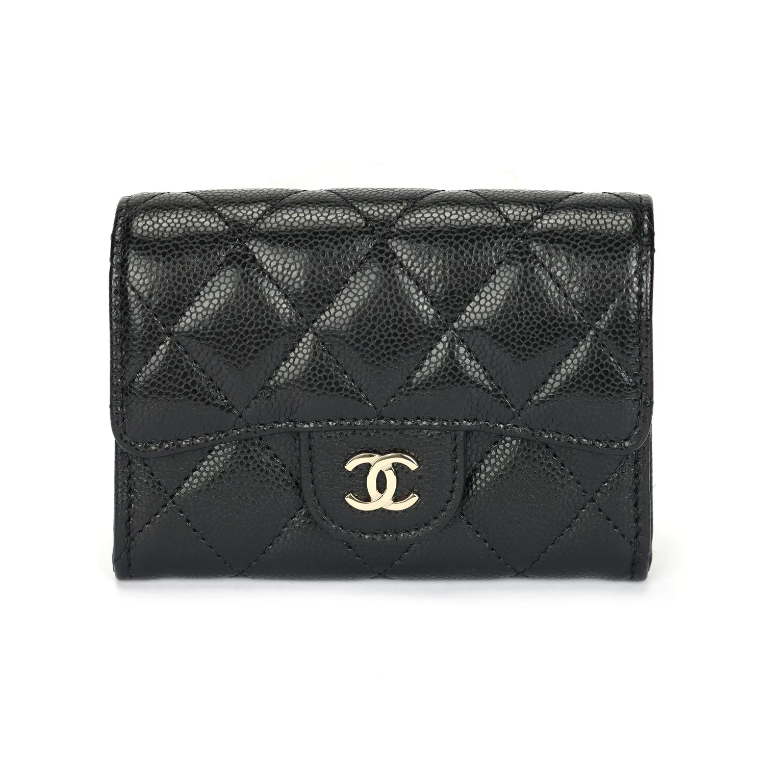 

Классический кардхолдер на молнии черный CHANEL