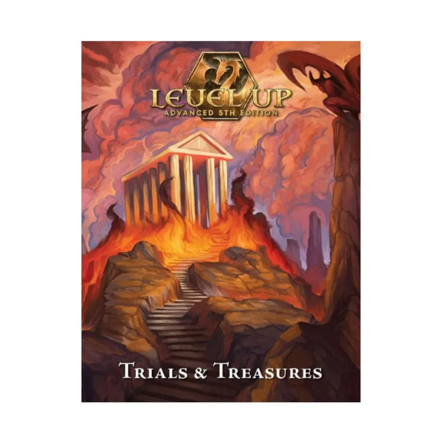 

Trials & Treasures, Level Up - Advanced 5th Edition, твердый переплет