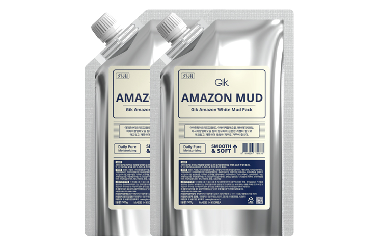 Маска для лица GIK — Amazon White Mud успокаивающая увлажняющая очищающая /пакет, 300 г