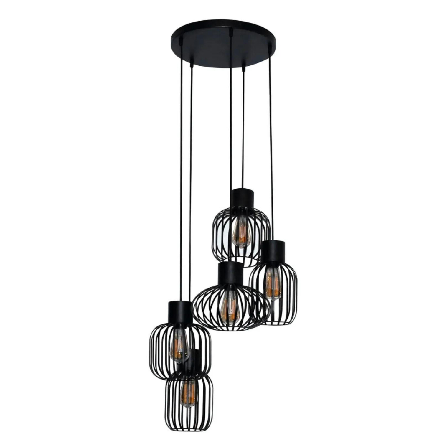 

Подвесной светильник famlights, 23,5x23,5x180 см, антрацит/серебристый