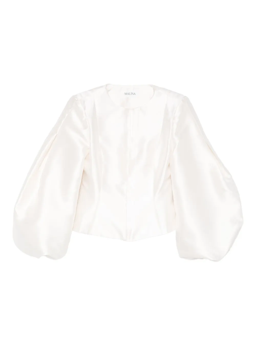 

Топ с рукавами-буфами Malina, слоновая кость