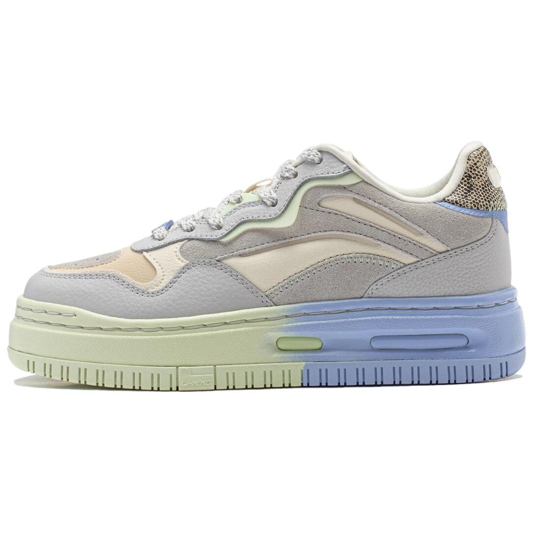 

Кроссовки LINING Future C1 Skateboarding Shoes Women's Low-top Light Soot/off-white, белый