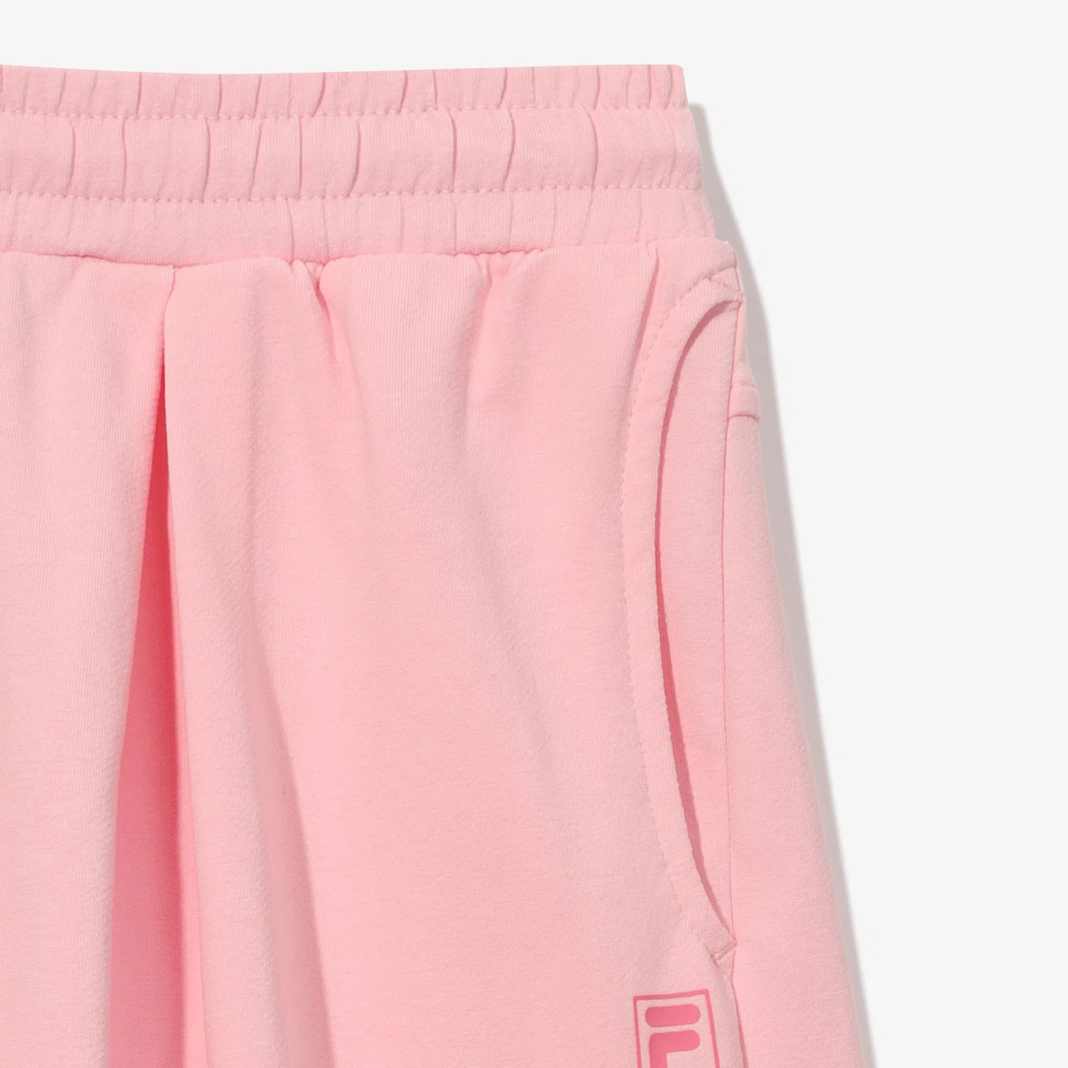 Детские джоггеры свободного кроя красные от Fila Kids — фото 2