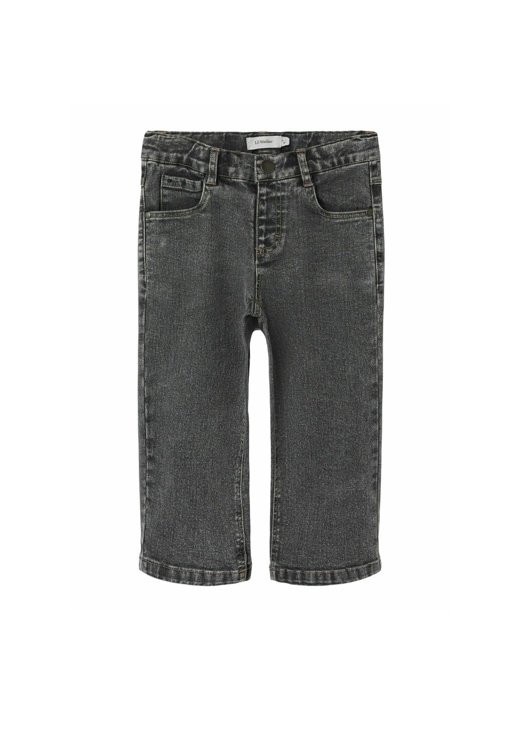 

Прямые джинсы LOOSE FIT Lil' Atelier, серый деним